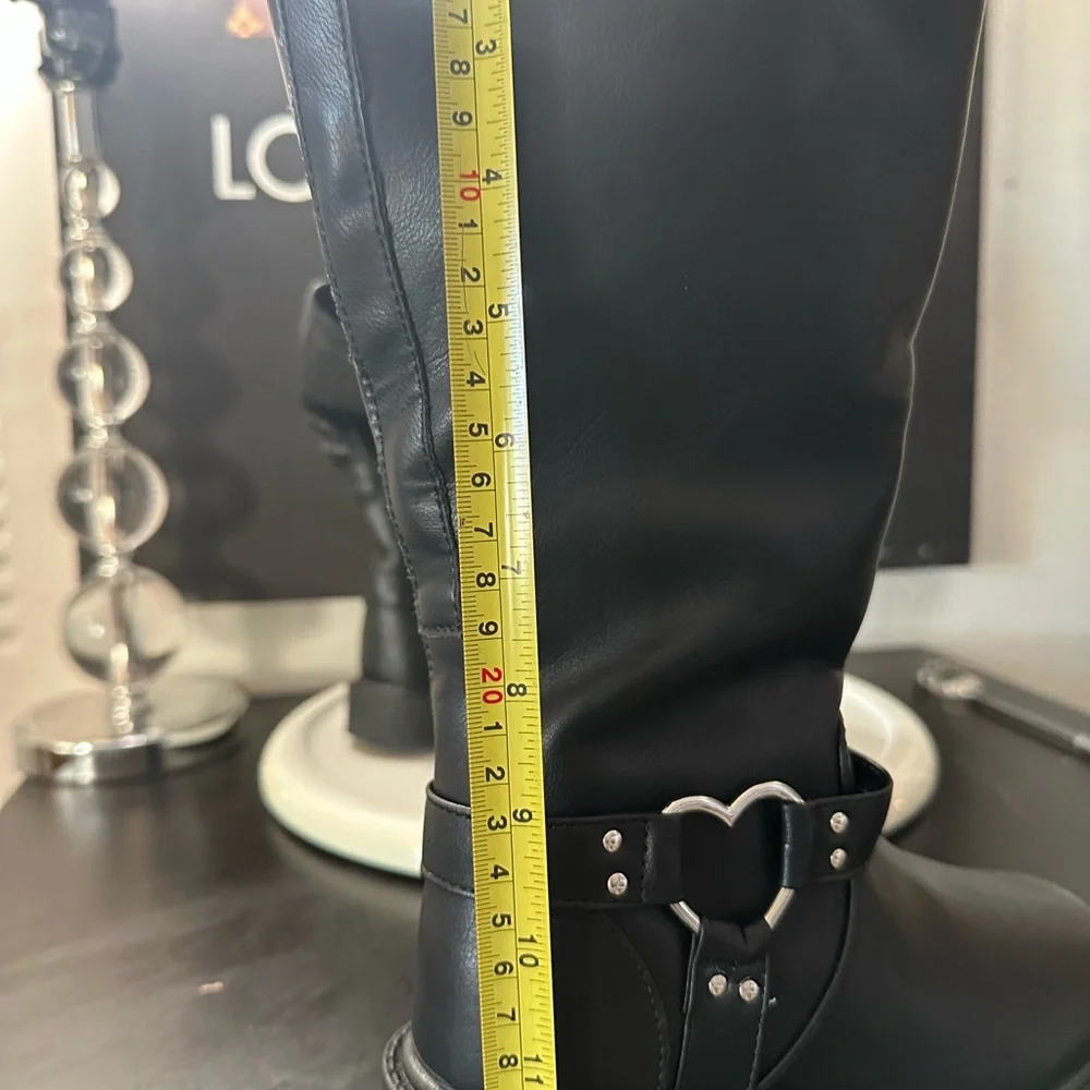 🆕Jellypop Kids Heart Faux Leather Boots